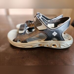 Columbia Kids' Black and Tan Sandals